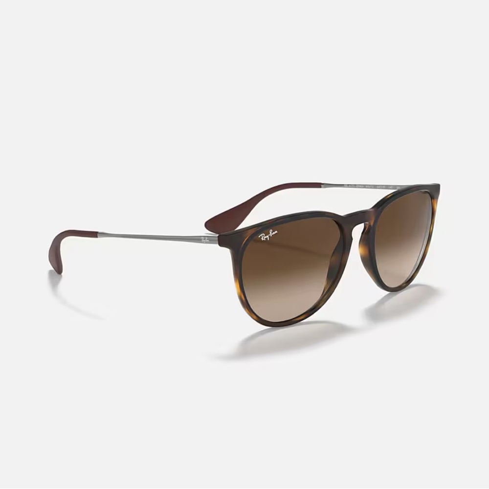 Ray-Ban ERIKA Classic Tortoise Frame Brown Gradient Lens Sunglasses